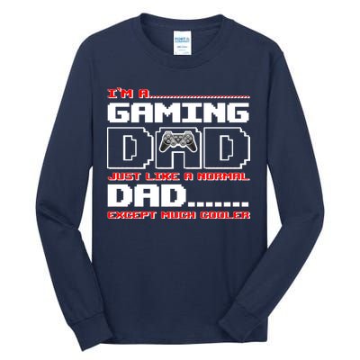 Cooler Gaming Dad Tall Long Sleeve T-Shirt