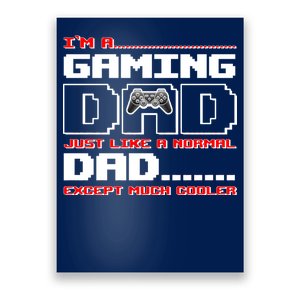 Cooler Gaming Dad Poster