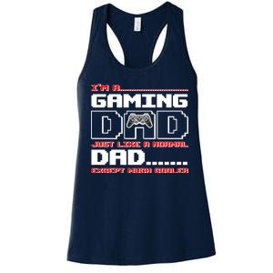 Cooler Gaming Dad Women's Racerback Tank