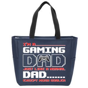 Cooler Gaming Dad Zip Tote Bag