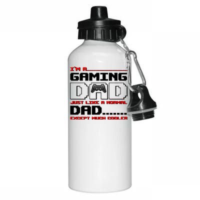 Cooler Gaming Dad Aluminum Water Bottle