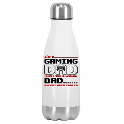 Cooler Gaming Dad Stainless Steel Insulated Water Bottle