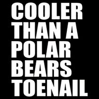 Cooler Than a Polar Bears Toenail Backpack