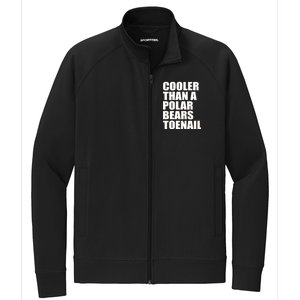 Cooler Than a Polar Bears Toenail Stretch Full-Zip Cadet Jacket