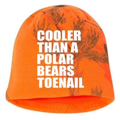 Cooler Than a Polar Bears Toenail Kati - Camo Knit Beanie