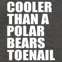 Cooler Than a Polar Bears Toenail Vector Backpack