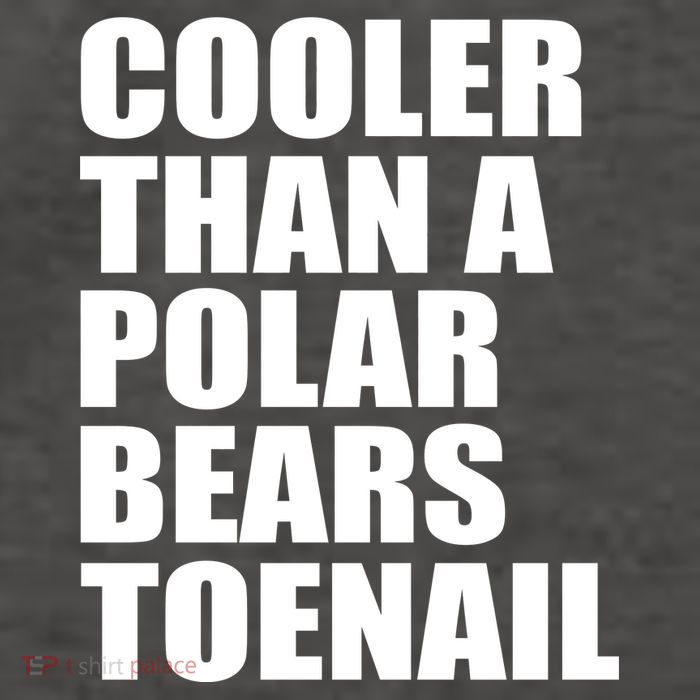 Cooler Than a Polar Bears Toenail Vector Backpack