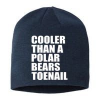 Cooler Than a Polar Bears Toenail Sustainable Beanie