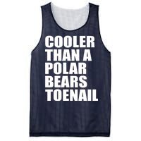 Cooler Than a Polar Bears Toenail Mesh Reversible Basketball Jersey Tank