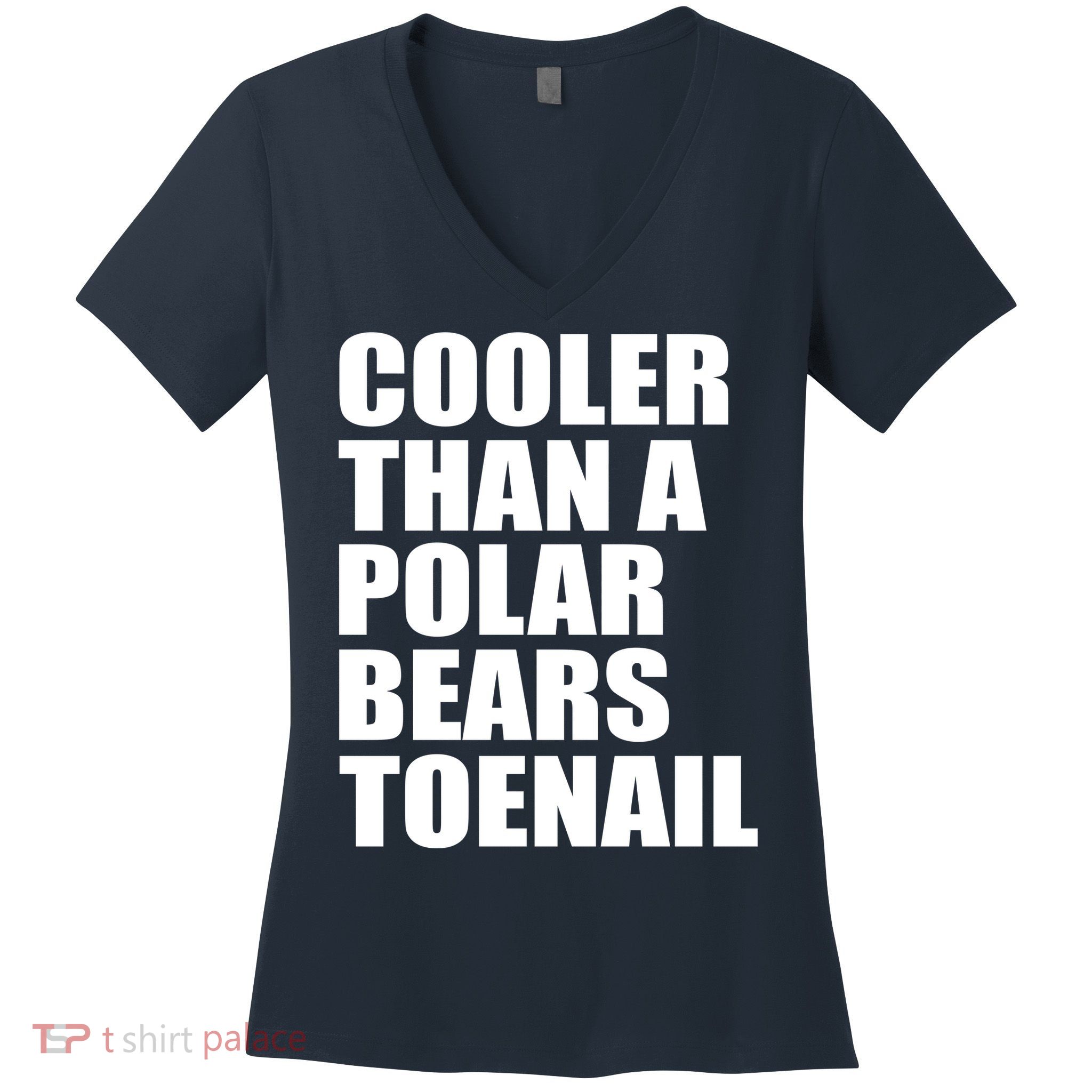 Cooler Than a Polar Bears Toenail Women's V-Neck T-Shirt