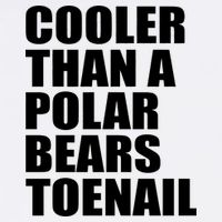 Cooler Than a Polar Bears Toenail Garment-Dyed Sweatshirt