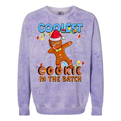 Coolest Cookie In The Batch Colorblast Crewneck Sweatshirt