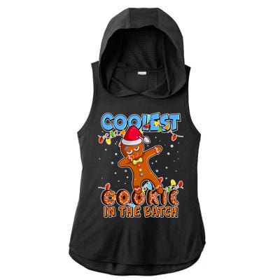 Coolest Cookie In The Batch Ladies PosiCharge Tri-Blend Wicking Draft Hoodie Tank