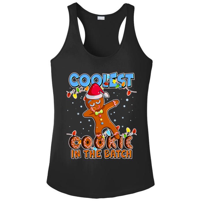 Coolest Cookie In The Batch Ladies PosiCharge Competitor Racerback Tank
