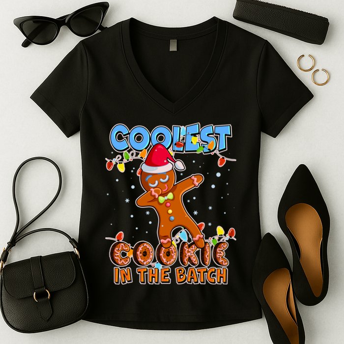 Coolest Cookie In The Batch Women's V-Neck T-Shirt