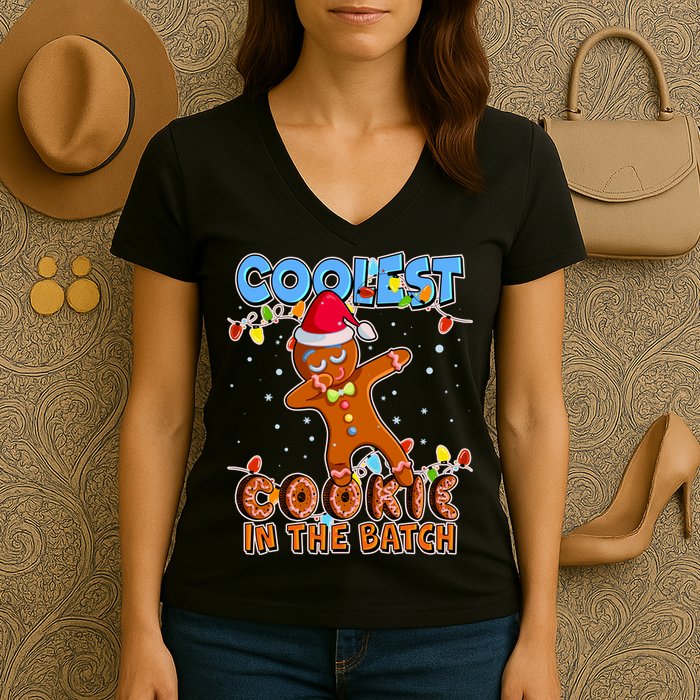 Coolest Cookie In The Batch Women's V-Neck T-Shirt