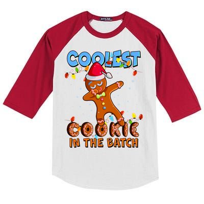 Coolest Cookie In The Batch Kids Colorblock Raglan Jersey