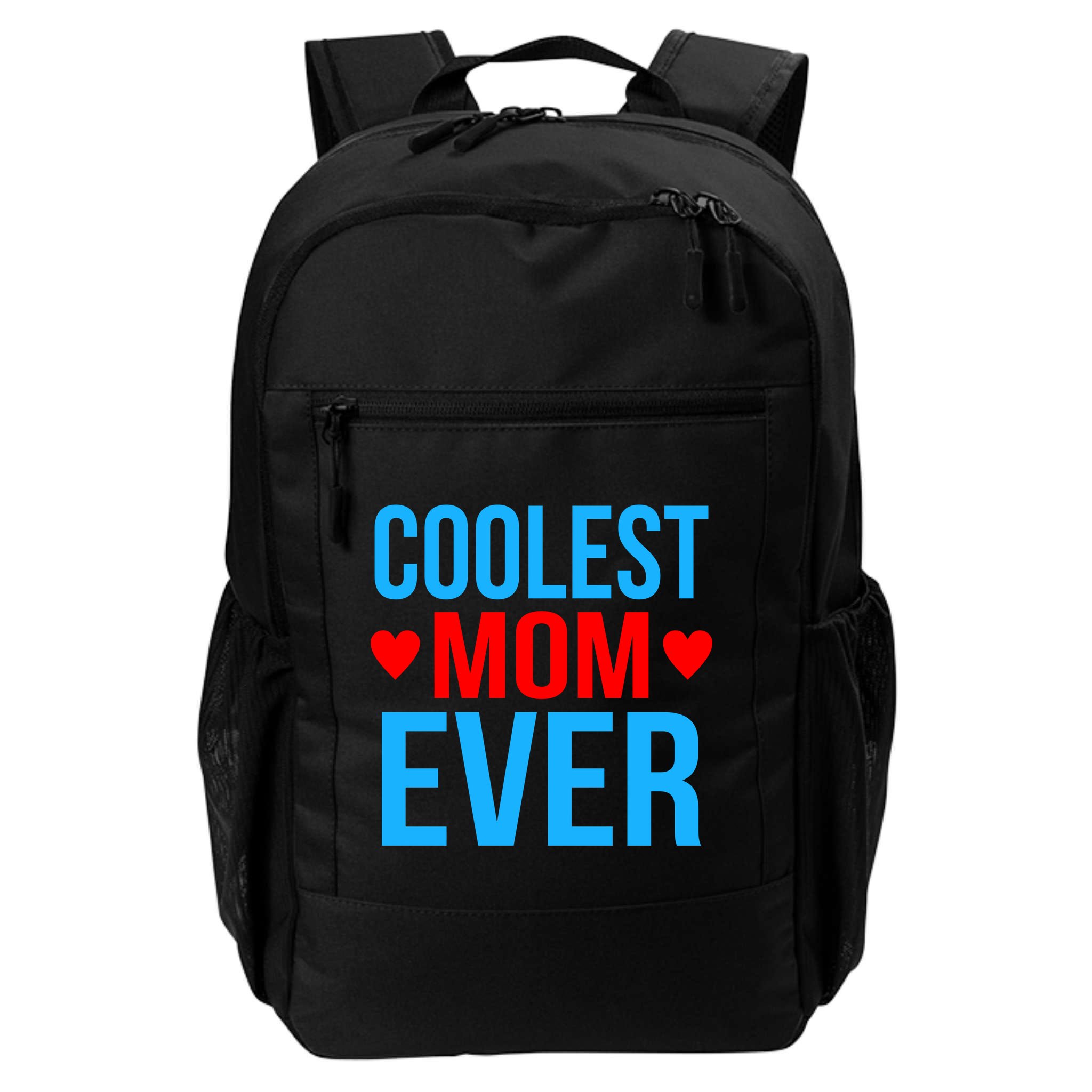 Coolest Mom Ever Hearts Backpack