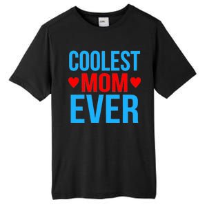 Coolest Mom Ever Hearts Tall Fusion ChromaSoft Performance T-Shirt