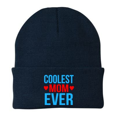 Coolest Mom Ever Hearts Beanie