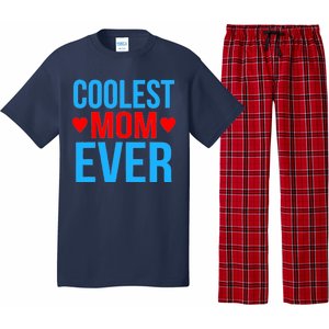 Coolest Mom Ever Hearts Pajama Set