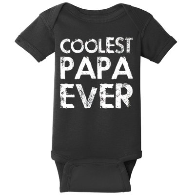 Coolest Papa Ever Baby Bodysuit
