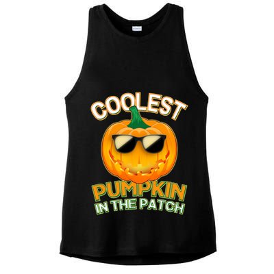 Coolest Pumpkin In The Patch Ladies PosiCharge Tri-Blend Wicking Tank