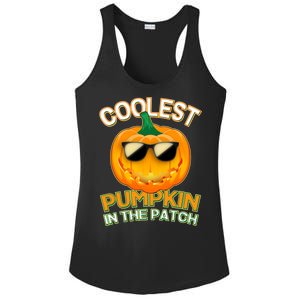 Coolest Pumpkin In The Patch Ladies PosiCharge Competitor Racerback Tank