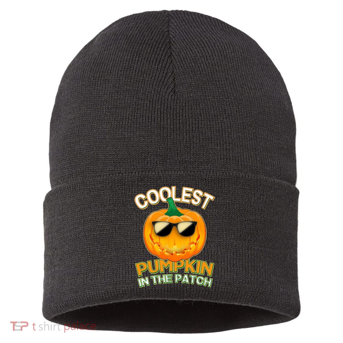 Coolest Pumpkin In The Patch Sustainable Knit Beanie