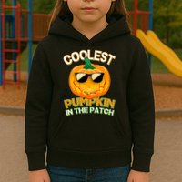 Coolest Pumpkin In The Patch Kids Hoodie