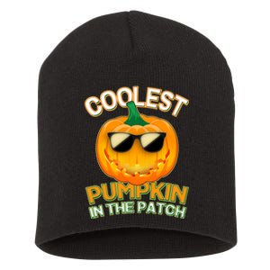 Coolest Pumpkin In The Patch Short Acrylic Beanie