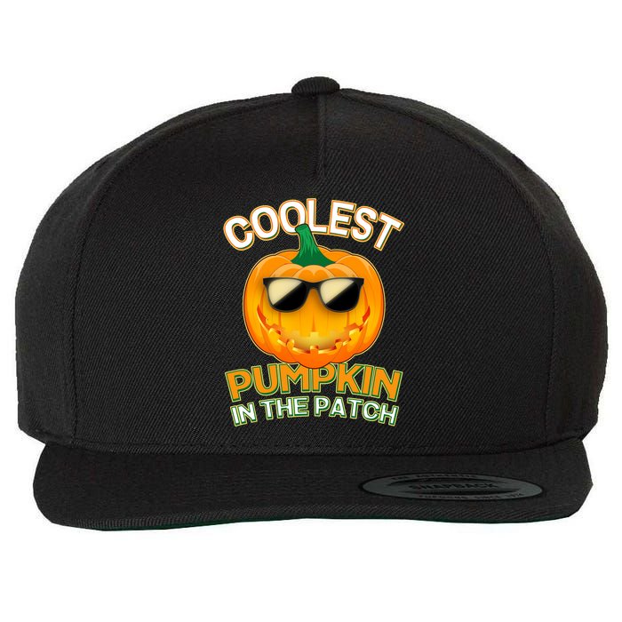 Coolest Pumpkin In The Patch Wool Snapback Cap