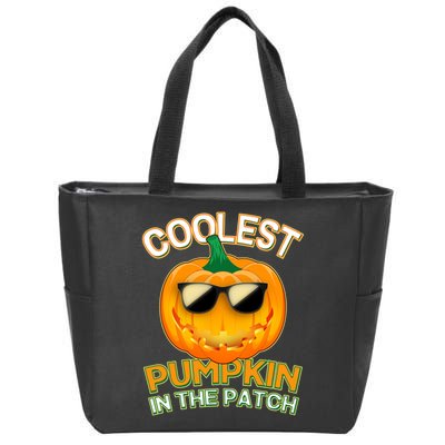 Coolest Pumpkin In The Patch Zip Tote Bag
