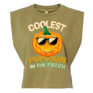 Coolest Pumpkin In The Patch Garment-Dyed Women's Muscle Tee