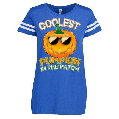 Coolest Pumpkin In The Patch Enza Ladies Jersey Football T-Shirt