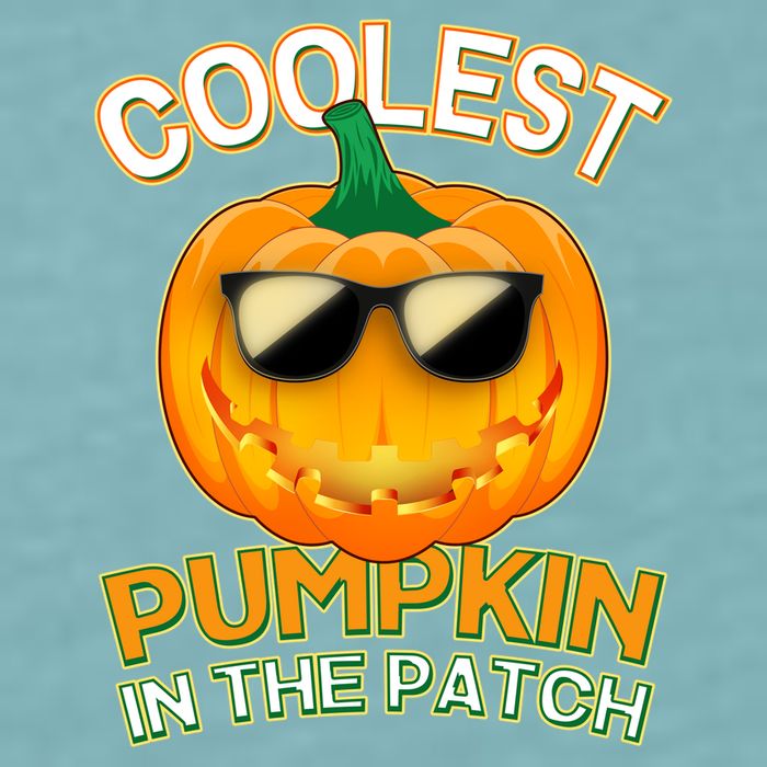 Coolest Pumpkin In The Patch Sueded Cloud Jersey T-Shirt