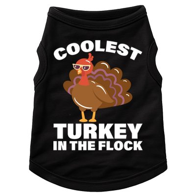 Coolest Turkey In The Flock Doggie Tank