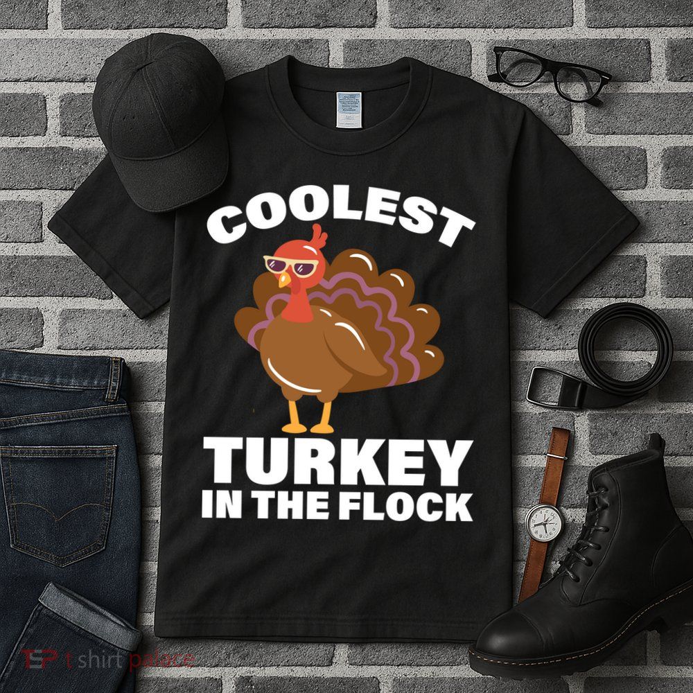 Coolest Turkey In The Flock Tall T-Shirt