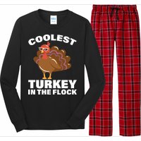 Coolest Turkey In The Flock Long Sleeve Pajama Set