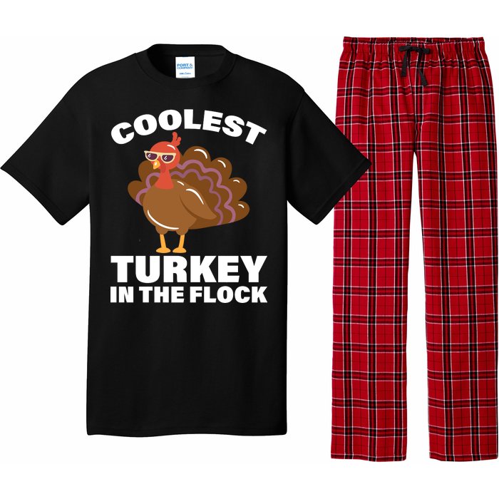 Coolest Turkey In The Flock Pajama Set