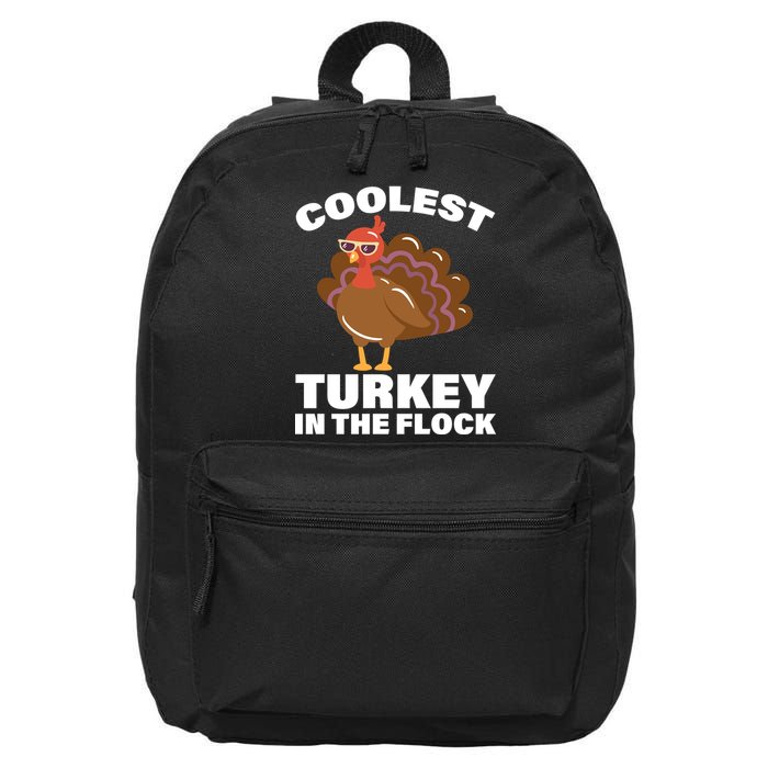 Coolest Turkey In The Flock 16 in Basic Backpack