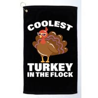 Coolest Turkey In The Flock Golf Towel