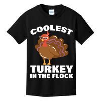 Coolest Turkey In The Flock Kids T-Shirt