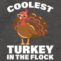 Coolest Turkey In The Flock Vector Backpack