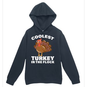 Coolest Turkey In The Flock Urban Pullover Hoodie