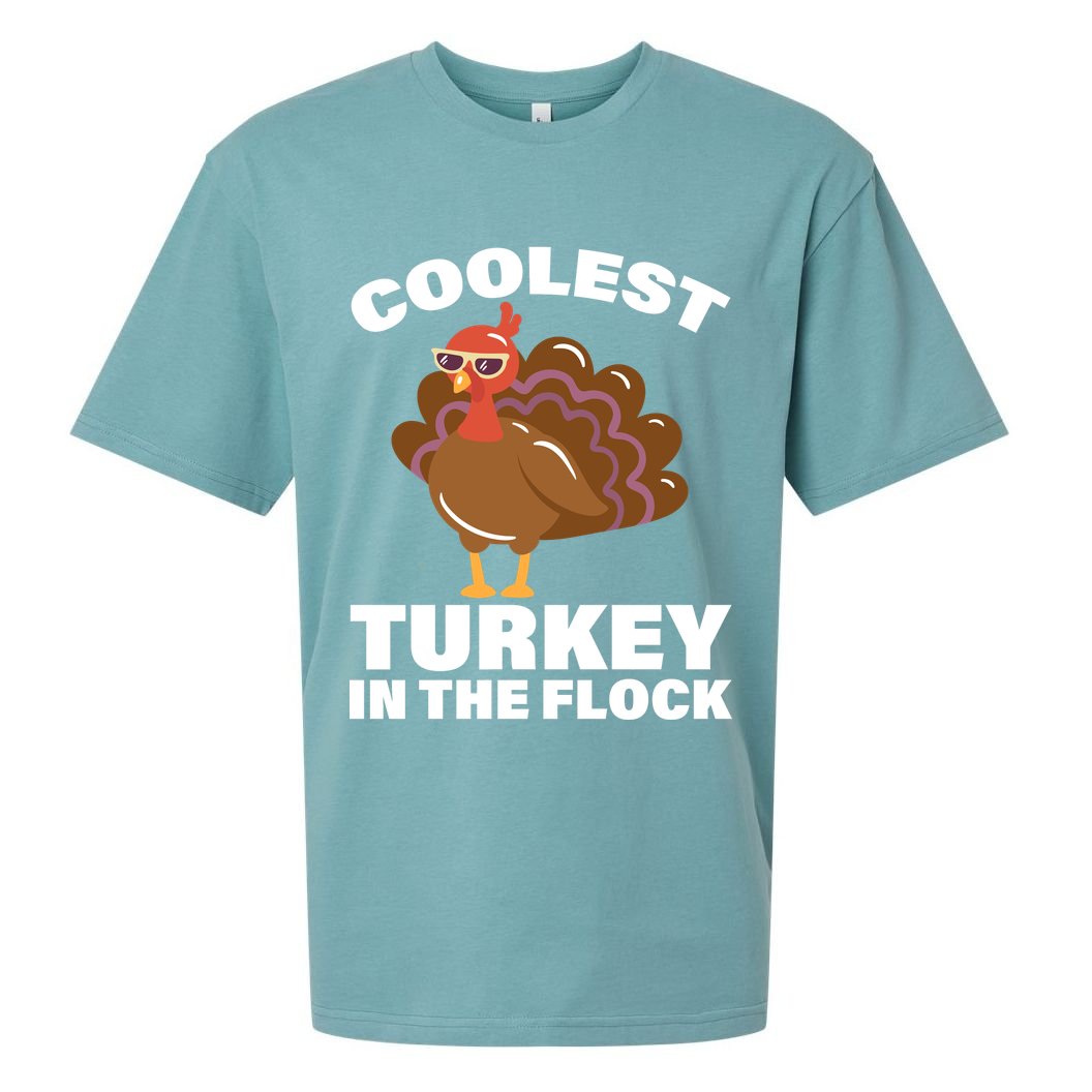 Coolest Turkey In The Flock Sueded Cloud Jersey T-Shirt