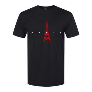 City Of Paris France Softstyle CVC T-Shirt