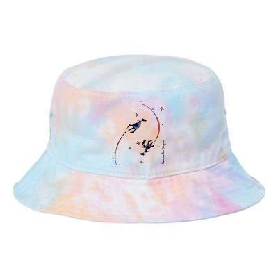 Cows On Purple Spaceships Stars (Colour Options Available) Gift Tie Dye Newport Bucket Hat