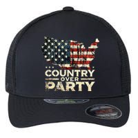 Country Over Party Democracy Matters Flexfit Unipanel Trucker Cap