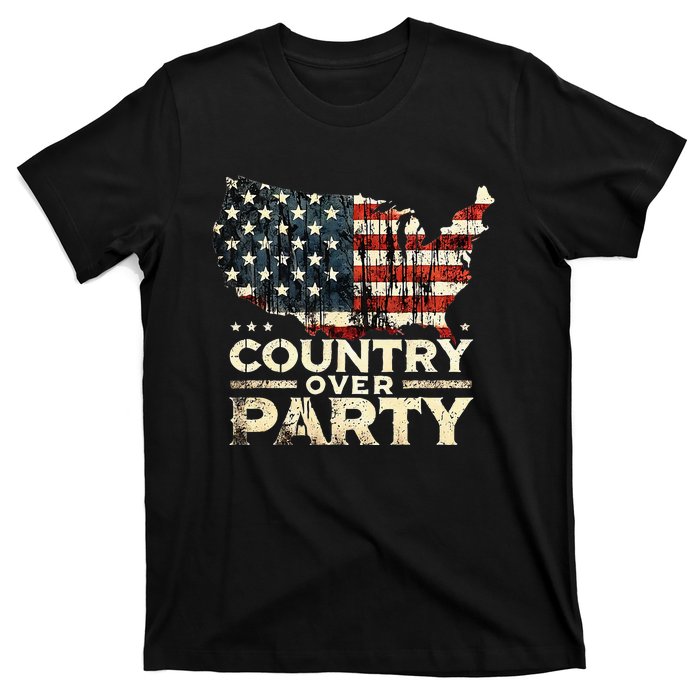 Country Over Party Democracy Matters T-Shirt